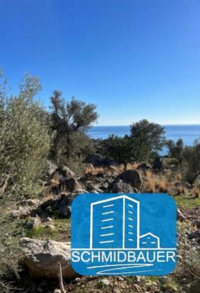 Agios Georgios bei Agia Galini Kreta, Agios Georgios: Grundstück mit Baugenehmigung für drei Häuser und einen Swimmingpool Grundstück kaufen